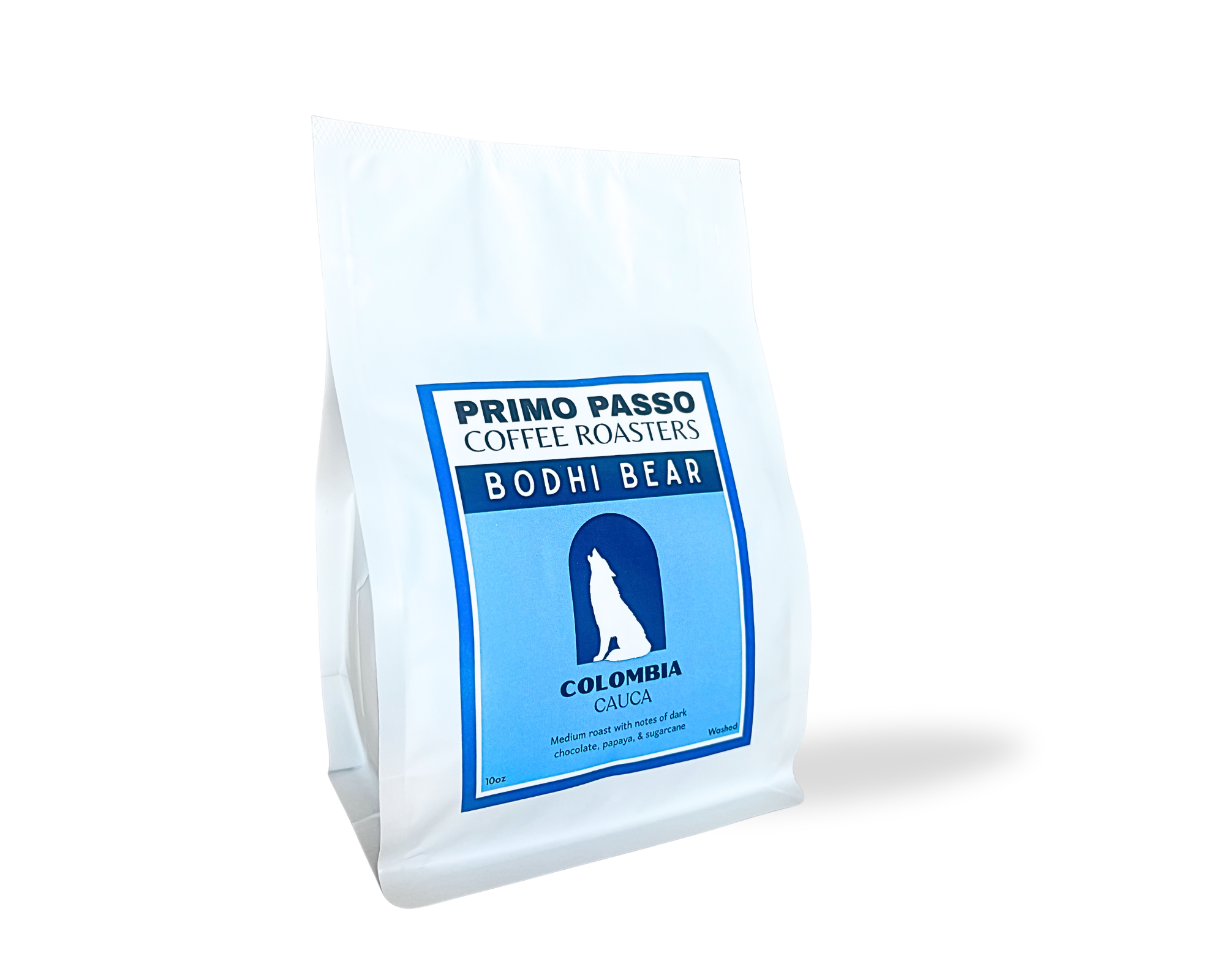 Colombia - Cauca - 10oz - Retail Bag - Bodhi Bear | PRIMO PASSO